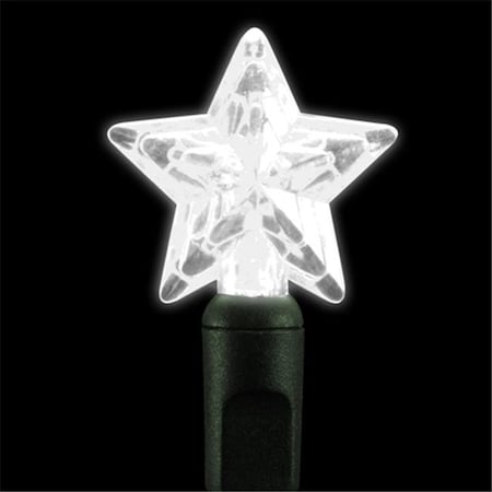 Forever Bright Kellogg Plastics 51413 Holiday & Christmas Indoor & Outdoor LED- Pure White - Star 51413